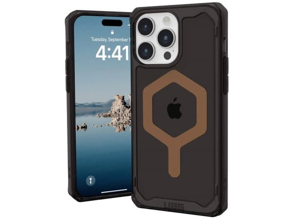 UAG Plyo MagSafe kotelo iPhone 15 Pro Max - musta ja ruskea