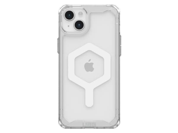 UAG UAG Plyo MagSafe-deksel til iPhone 15 Plus - gjennomsiktig og hvit