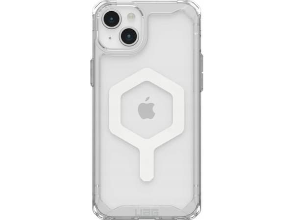 UAG Plyo MagSafe -kotelo iPhone 15 Plus - läpinäkyvä valkoinen
