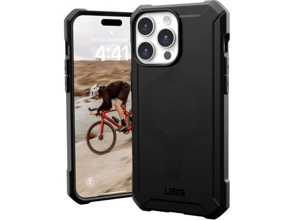 Urban Armor Gear 114296114040, Suojus, Apple, iPhone 15 Pro, 15,5 cm (6.1"), Musta