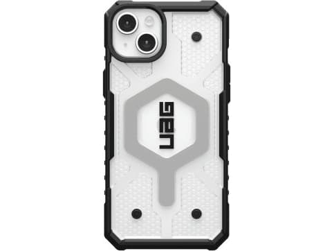 Urban Armor Gear 114311114343, Omslag, Apple, iPhone 15 Plus, 17 cm (6.7"), Svart, Transparent