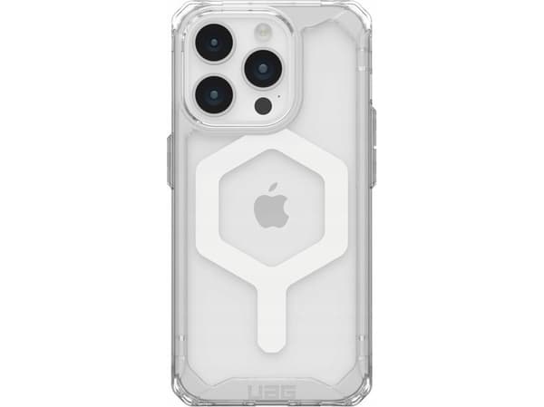 UAG UAG Plyo MagSafe-deksel til iPhone 15 Pro Max - gjennomsiktig og hvit