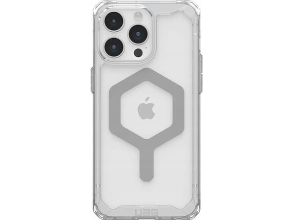 Urban Armor Gear Plyo Magsafe, Etui, Apple, iPhone 15 Pro Max, 17 cm (6.7"), Sølv, Gjennomsiktig