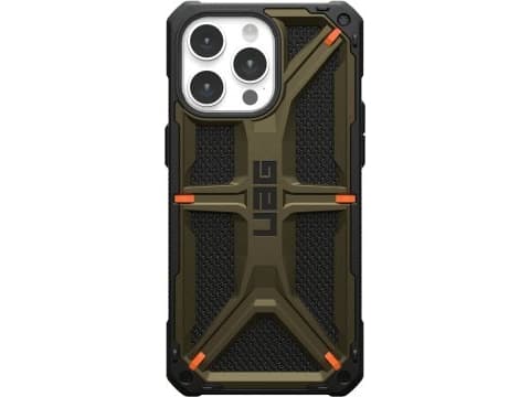 Urban Armor Gear 11429811397B, Etui, Apple, iPhone 15 Pro Max, 17 cm (6.7"), Sort, Grønn