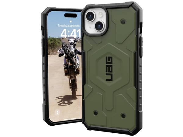 Urban Armor Gear 114311117272, Etui, Apple, iPhone 15 Plus, 17 cm (6.7"), Grønn