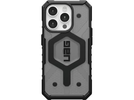 Urban Armor Gear 114281113131, Etui, Apple, iPhone 15 Pro, 15,5 cm (6.1"), Sort, Gjennomsiktig