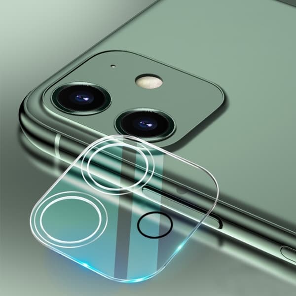 3-Pack Linsskydd i Härdat Glas För IPhone 12 Mini - Transparent