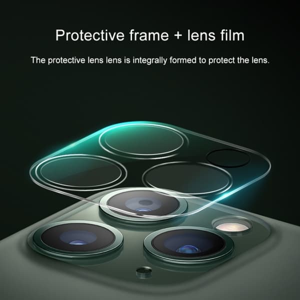 3-Pack Linsskydd i Härdat Glas För IPhone 12 Mini - Transparent