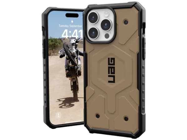 UAG Etui UAG Pathfinder MagSafe do iPhone 15 Pro Max - brązowe