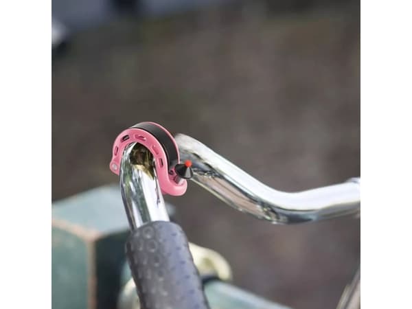 Rockbros 34210028005 Q-formet sykkelklokke - rosa