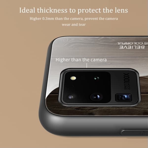 Samsung Galaxy S20 Ultra Skal- Lackerad trä