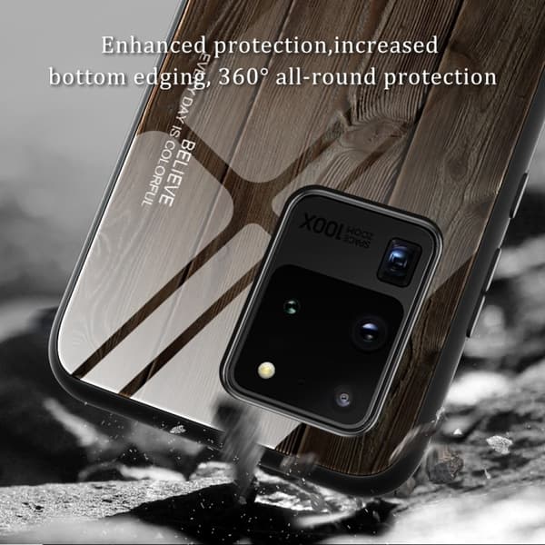 Samsung Galaxy S20 Ultra Skal- Lackerad trä