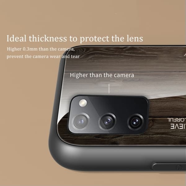 Samsung Galaxy S20 FE Skal- Lackerad trä