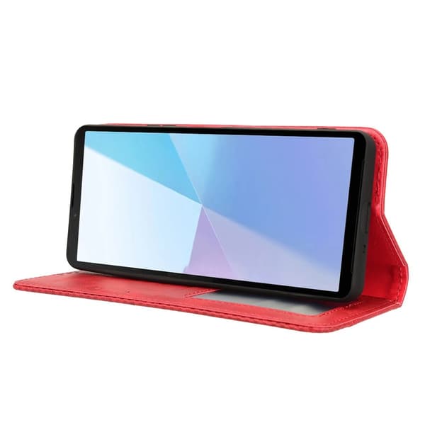 Wallet Stand Flip-telefonetui til Xperia 10 VI