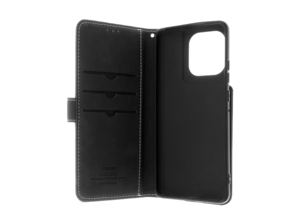 Insmat - Lommebok for mobiltelefon - ekte skinn, kartong+papir+aluminiumsfolie - for Motorola Edge 50 Pro