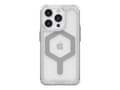 Miniatyrbild 5 av 5: UAG Rugged Case for Apple iPhone 15 Pro [6.1-in] - Plyo Magsafe Ice/Silver - Baksidesskydd för mobiltelefon - MagSafe-kompatibilitet - termoplastisk