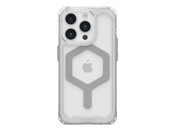 UAG Rugged Case for Apple iPhone 15 Pro [6.1-in] - Plyo Magsafe Ice/Silver - Baksidesskydd för mobiltelefon - MagSafe-kompatibilitet - termoplastisk