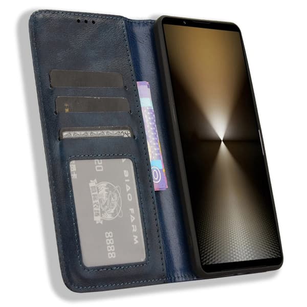 Wallet Stand Flip-telefonetui til Xperia 1 VI