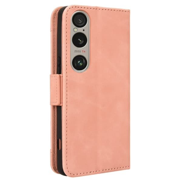 Plånboksfodral till Xperia 1 Vi - Rosa
