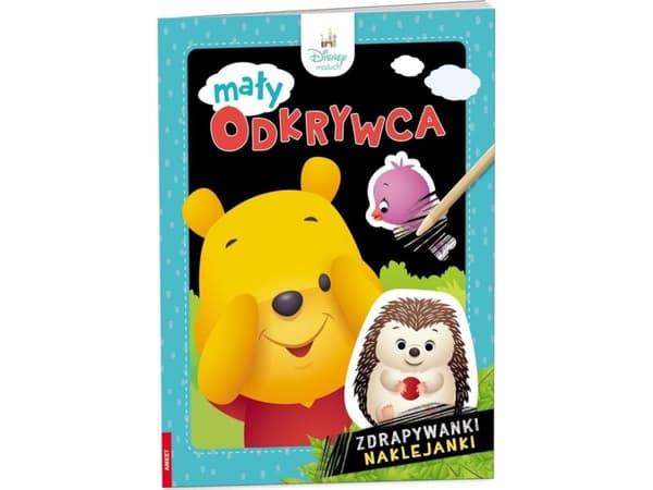 Ameet Disney Småbarn.Lilla utforskaren.Klistermärken att skrapa bort