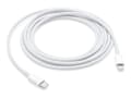 Pikkukuva 1 / 5: Apple USB-C to Lightning Cable (2m), 2 m, USB C, Lightning, Male, Male, White