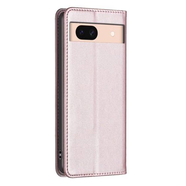 BINFEN COLOR Til Google Pixel 8a Deksel Telefonveske - Rose Gull
