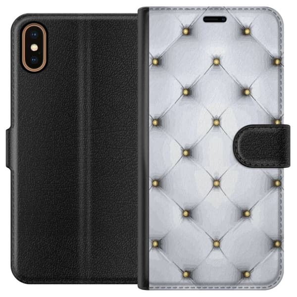 Lommeboketui til Apple iPhone X med Luksuriøst motiv