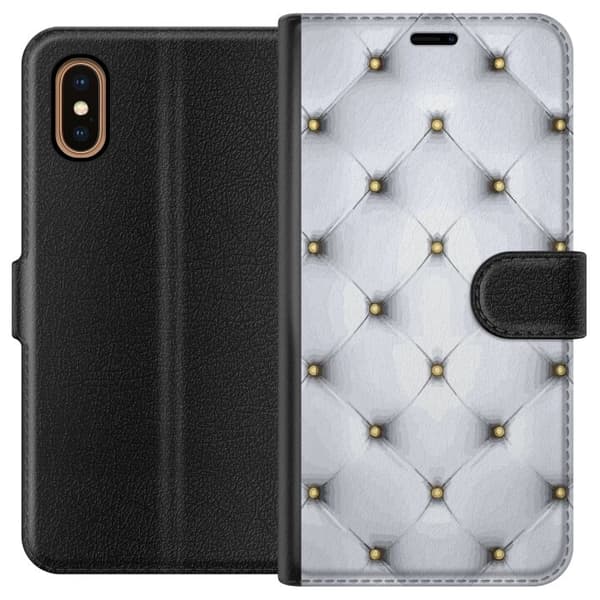 Tegnebogsetui til Apple iPhone XS Max med Luksuriøst motiv