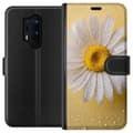 Miniatyrbillede 1 af 4: Tegnebogsetui til OnePlus 8 Pro med Porcelænsblomst motiv