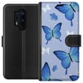 Pikkukuva 2 / 4: Lompakkokotelo OnePlus 8 Pro-laitteelle, jossa on Sinisiä perhosia kuvio