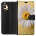 Pikkukuva 1 / 4: Lompakkokotelo Samsung Galaxy A13-laitteelle, jossa on Posliinikukka kuvio