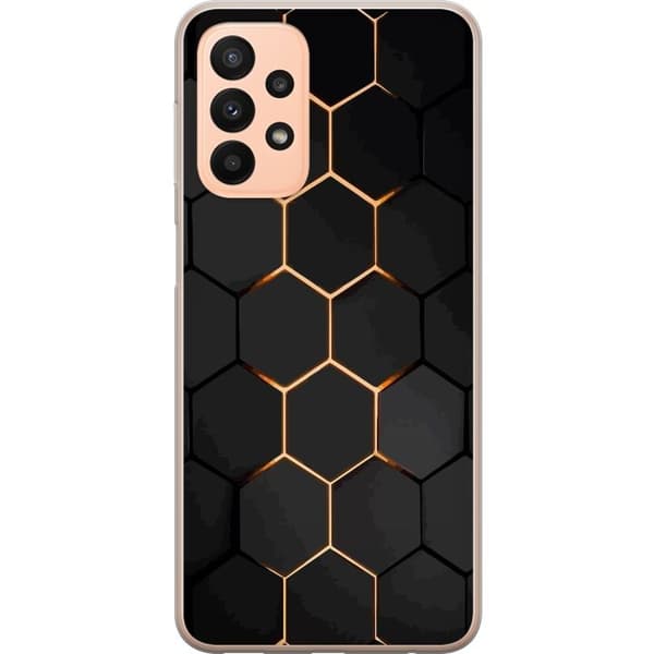 Mobilskal till Samsung Galaxy A23 med Lyxigt Mönster motiv