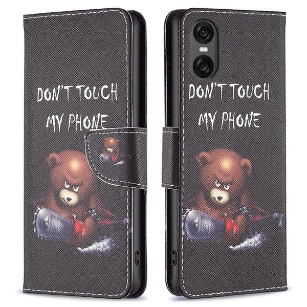 Sony Xperia 10 VI Lompakkotelineen kotelo Kuviollinen puhelimen kansi