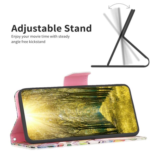 För Sony Xperia 10 VI Plånbok Fodral Skal Mönster Skydd