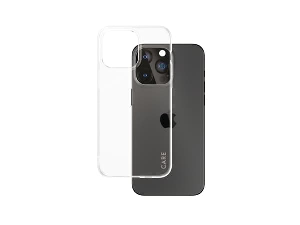 PanzerGlass CARE by ® Fashionable Case Transparent X-Ray Soft Basic iPhone 15 Pro Max, Cover, Apple, Apple - iPhone 15 Pro Max, Transparent