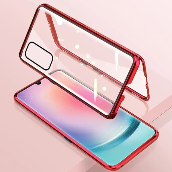 Samsung Galaxy A15 4G/5G - Magnetiskt Dubbelsidigt Skal