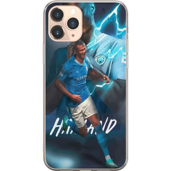Apple iPhone 11 Pro Läpinäkyvä kuori Erling Haaland