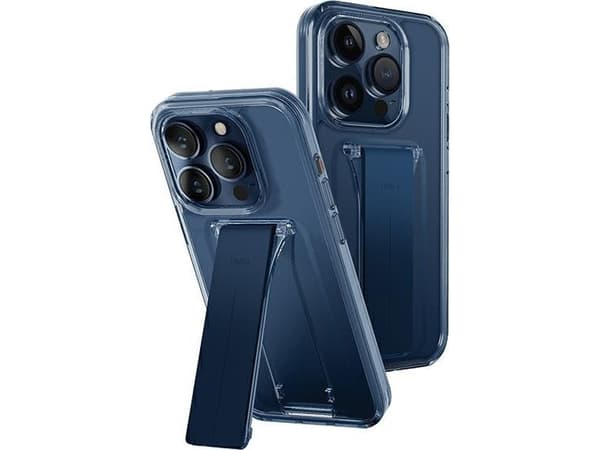 Uniq UNIQ etui Heldro Mount with Stand iPhone 15 Pro 6.1" niebieski/ultamarine deep blue