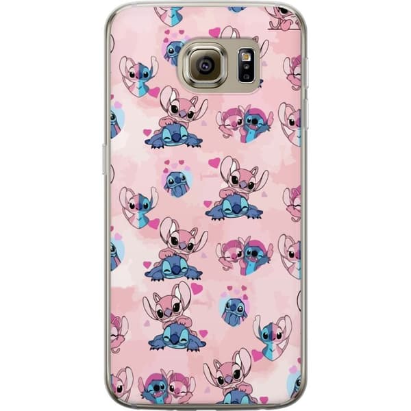 Samsung Galaxy S6 Genomskinligt Skal Stitch