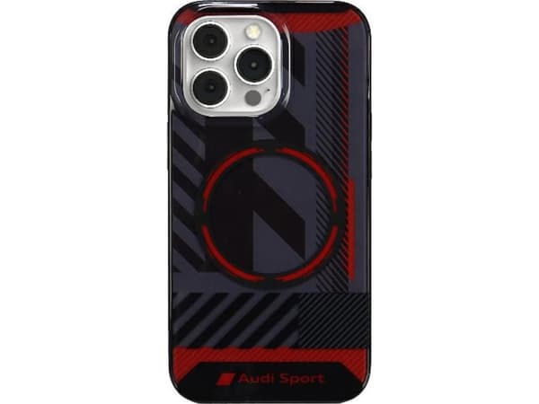 Audi Audi IML Sport MagSafe Case iPhone 13 Pro Max 6.7" czarny/black hardcase AU-IMLMIP13PM-RSQ/D2-BK