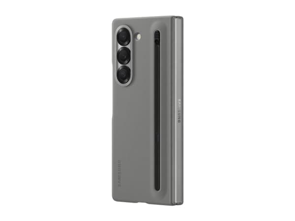 Samsung EF-OF95P - Flip-suojus matkapuhelimelle - ohut, S-kynä - harmaa - Galaxy Z Fold6:lle