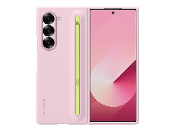 Samsung EF-OF95P - Flipomslag til mobiltelefon - tynd, S-pen - vaaleanpunainen - Galaxy Z Fold6:lle