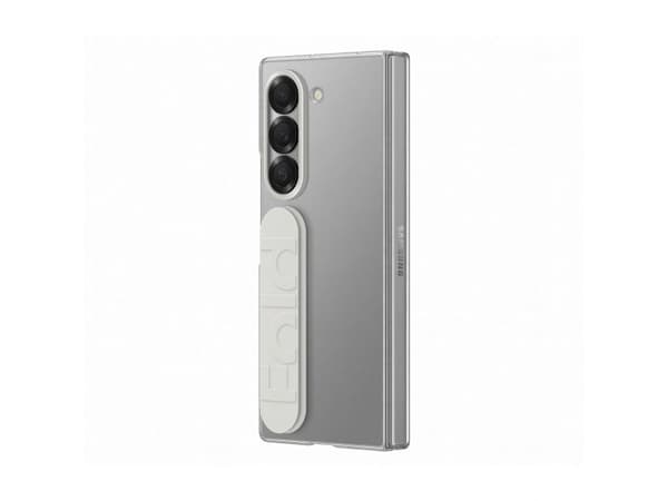 Samsung EF-QF956 - Lommebok for mobiltelefon - med håndtak - gjennomsiktig - for Galaxy Z Fold6