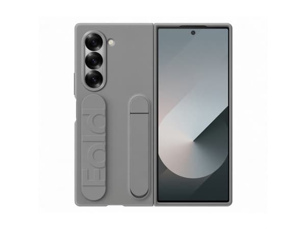 Samsung EF-MF956 - Läppäkotelo matkapuhelimelle - silikoni - harmaa - Galaxy Z Fold6