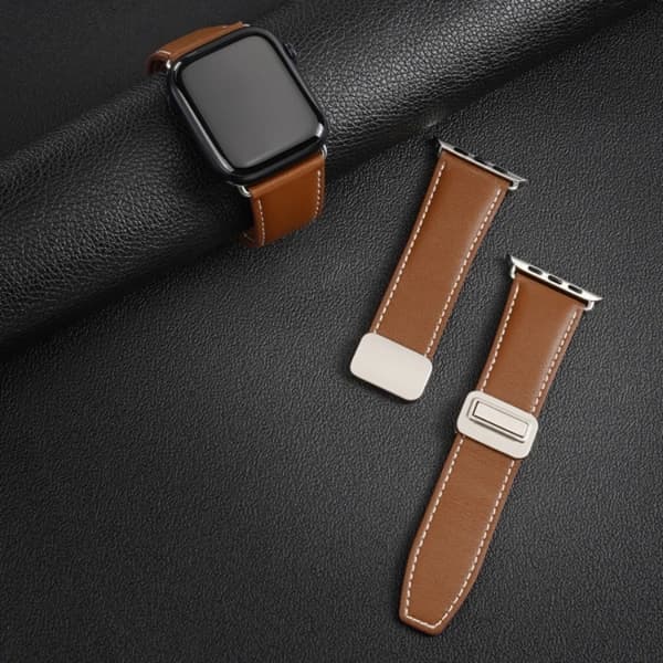 Dux Ducis Apple Watch (42/44/45/49mm) Armband Ya - Brun