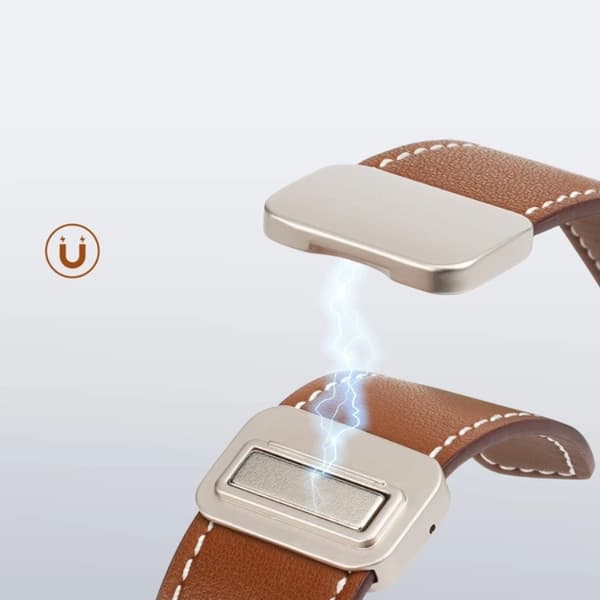 Dux Ducis Apple Watch (42/44/45/49mm) Armband Ya - Brun