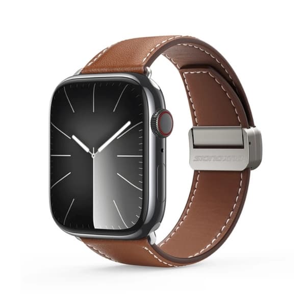 Dux Ducis Apple Watch (42/44/45/49mm) Armband Ya - Brun