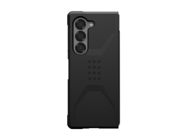 UAG Civilian Series - Baksidesskydd för mobiltelefon - robust - svart - för Samsung Galaxy Z Fold6