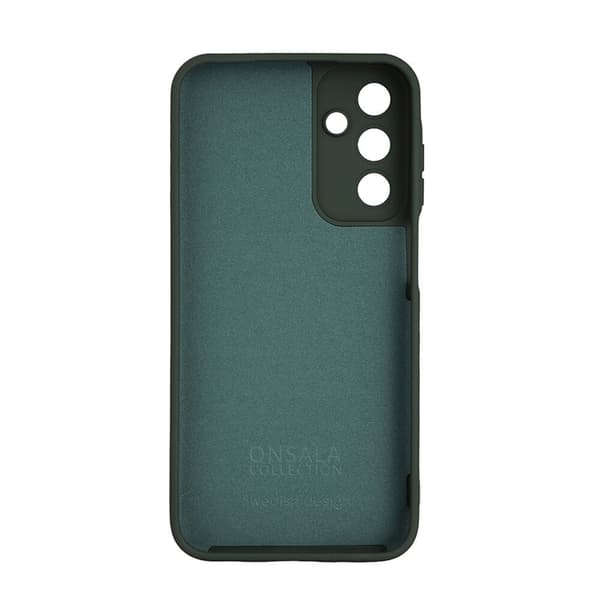 Onsala Galaxy A15 4G/5G Mobilskal Silikonkänsla - Grön