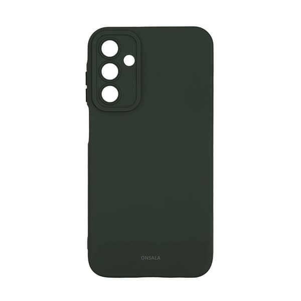 Onsala Galaxy A15 4G/5G Mobilskal Silikonkänsla - Grön
